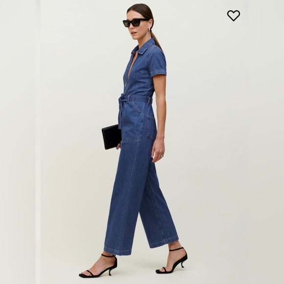 Cassidy Denim Jumpsuit - Reformation - Picture 5 of 5